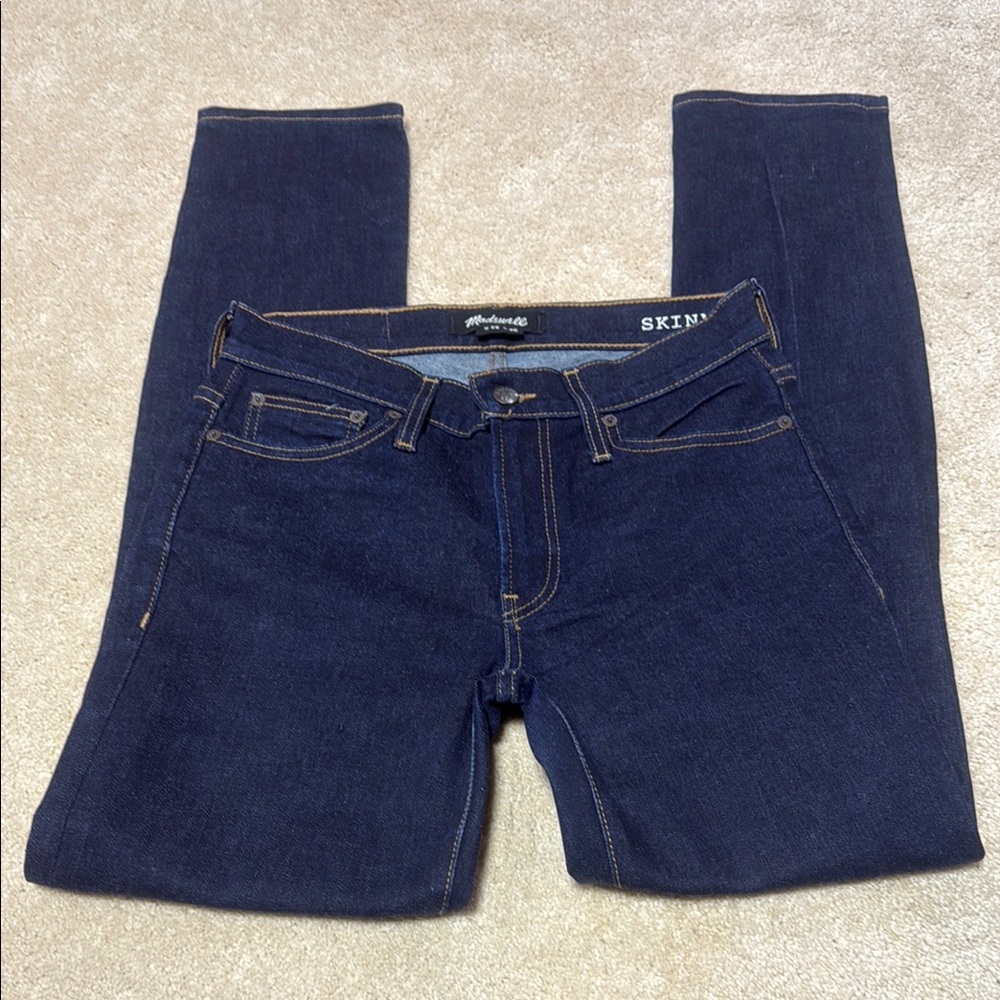 Madewell Dark Wash Skinny Jeans